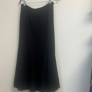 MSK Black Maxi Skirt